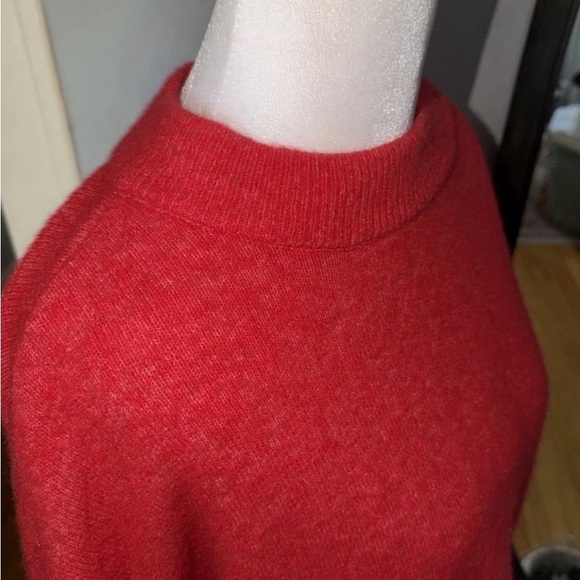 Pilcro Anthropologie Vibrant Red Turtleneck Sweater - Picture 3 of 5